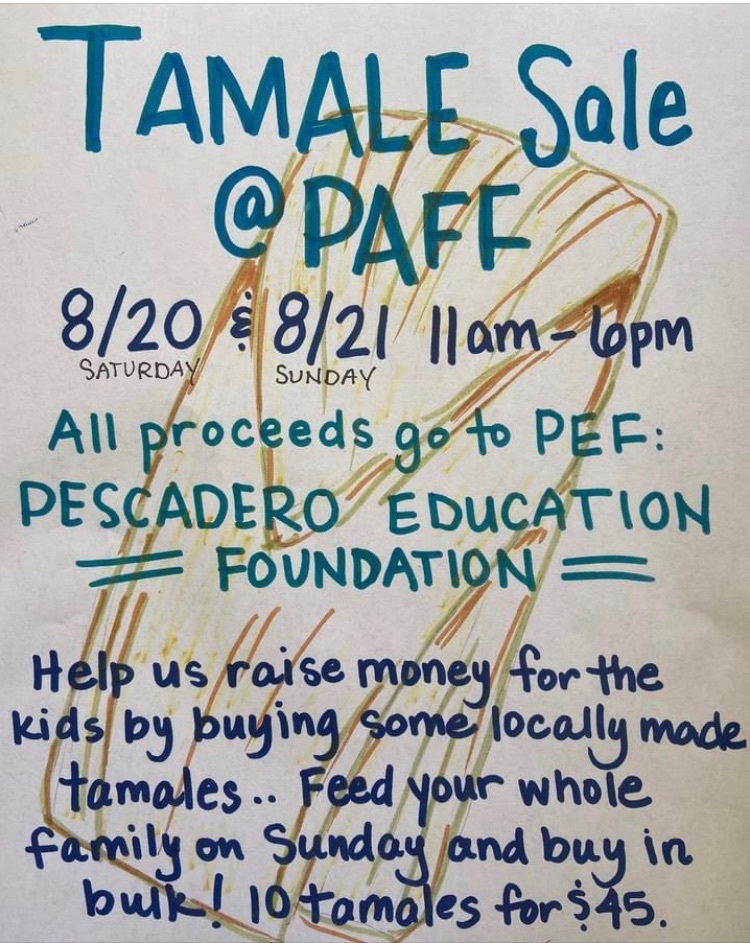 Tamale Fundraiser this weekend !