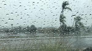Rain and wind
