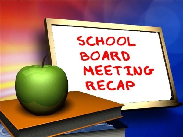 school Board recap 