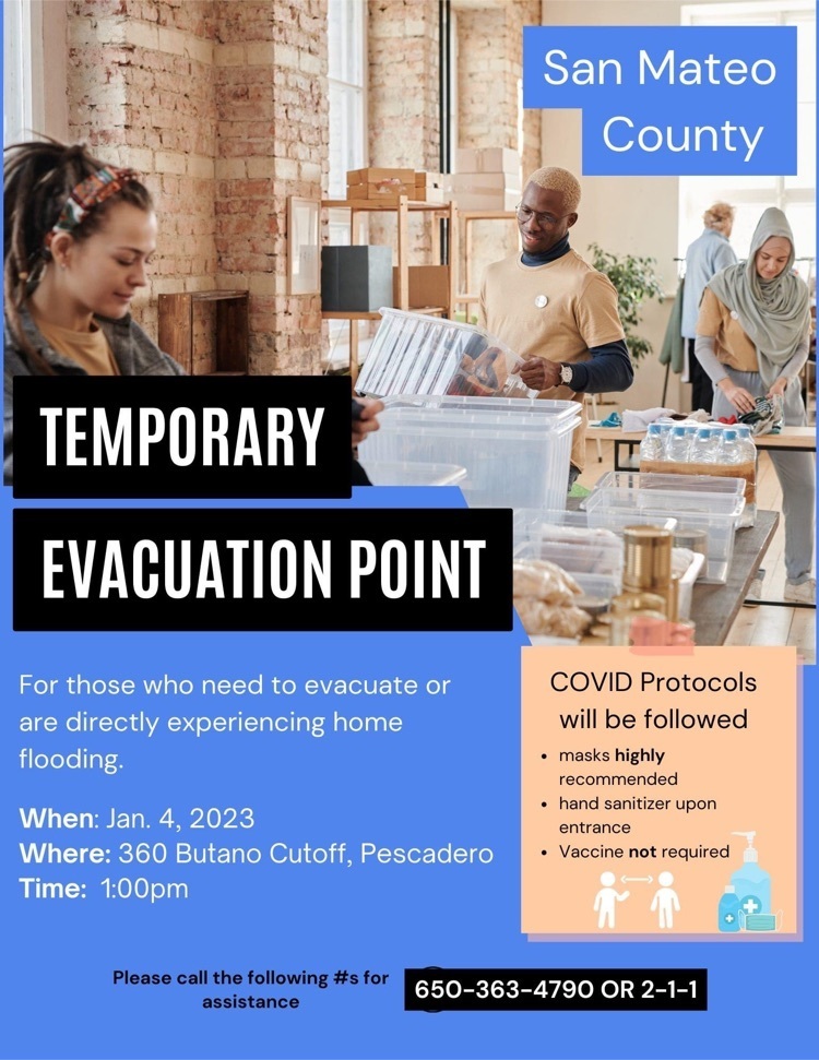 temporary evacuation point