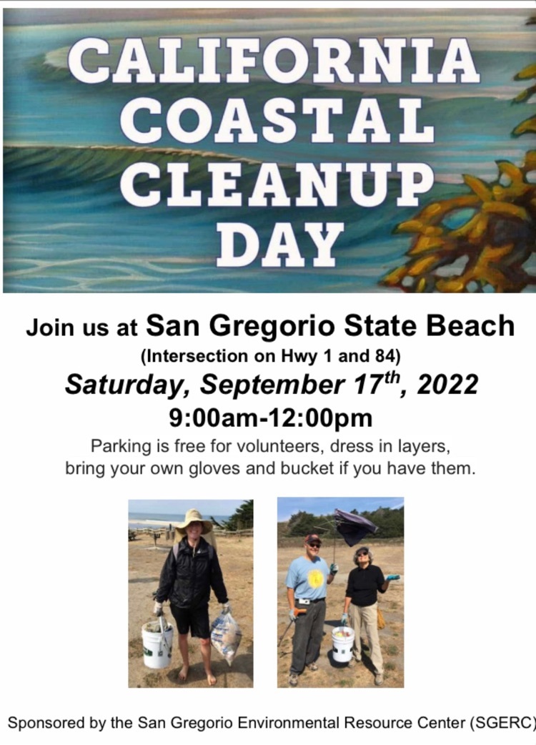 coastal clean up day flyer