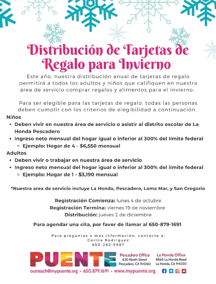 Flyer in Spanish 