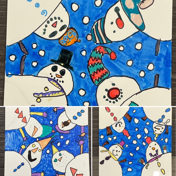 snowmen art